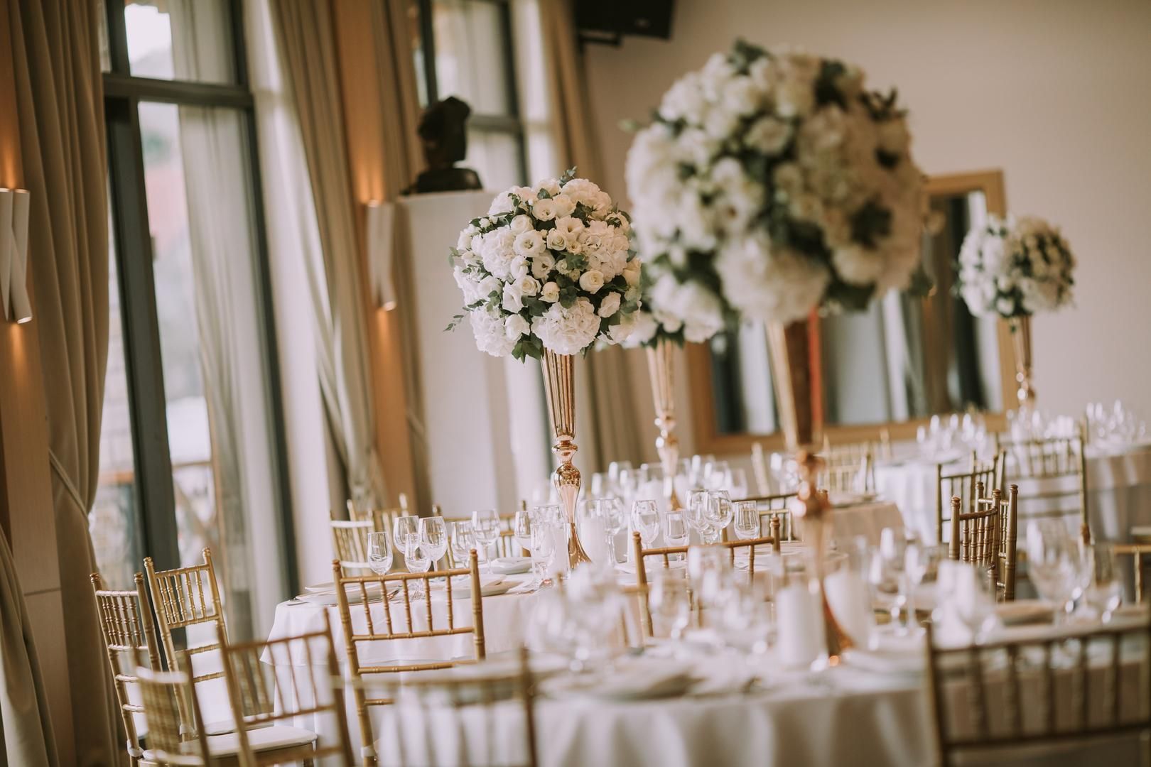 What types of events can be held in the rooms
